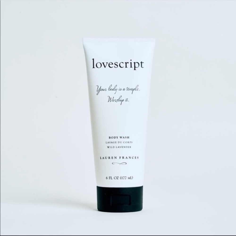 Lovescript Wild Lavender Body Wash
